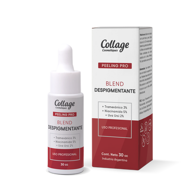 Blend  DESPIGMENTANTE   Tranexámico 3%, Niacinamida 5% y Uva Ursi 2% (30ml)