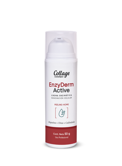 Crema Enzimática ENZYDERM ACTIVE   Papaína, Urea y Caléndula (50g)