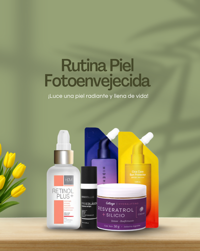 Rutina piel Fotoenvejecida