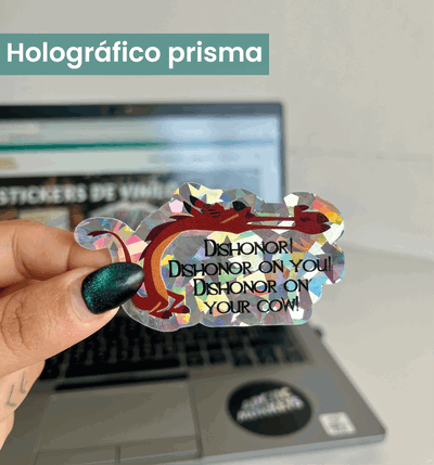 Mushu - Holográfico prisma