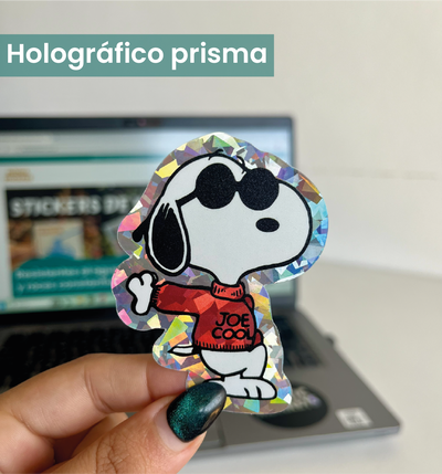 Snoopy -  Holográfico prisma