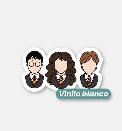Harry, Hermione y Ron