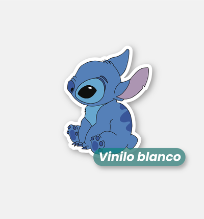 Stitch sentado