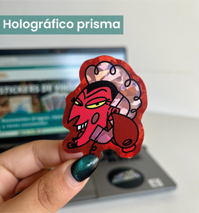 Él, las chicas superpoderosas - Holográfico prisma