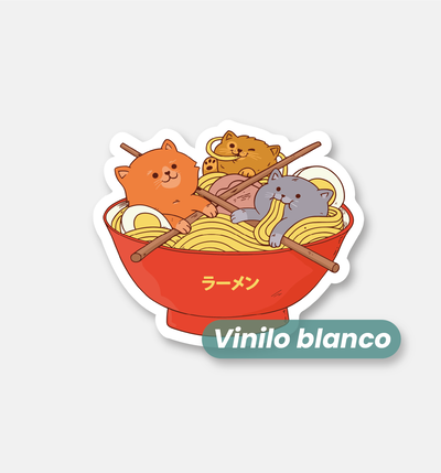 Gatitos ramen