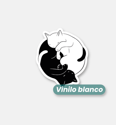 Gatos yin yang