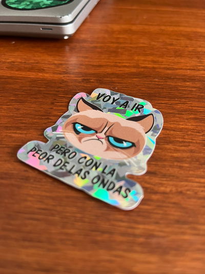 Voy a ir con la peor de las ondas - Holográfico prisma