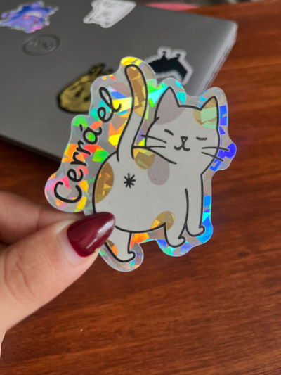 Cerrá el * - Holografico prisma