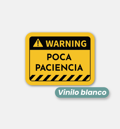 Poca paciencia