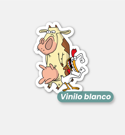 Vaca y el pollito