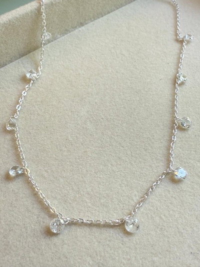 Collar Aura Swa Choker en Plata 925 con Cristales Austríacos