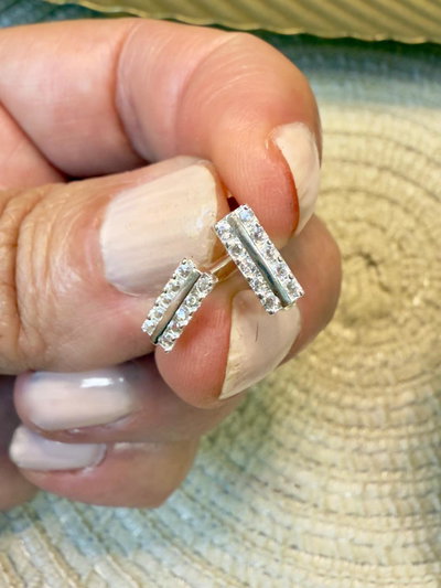 Argollas Mini Square Shine