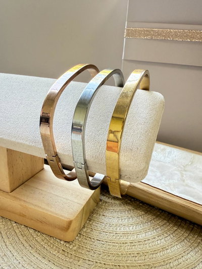 Esclavas Cuadrada Tricolor ( Set x 3)