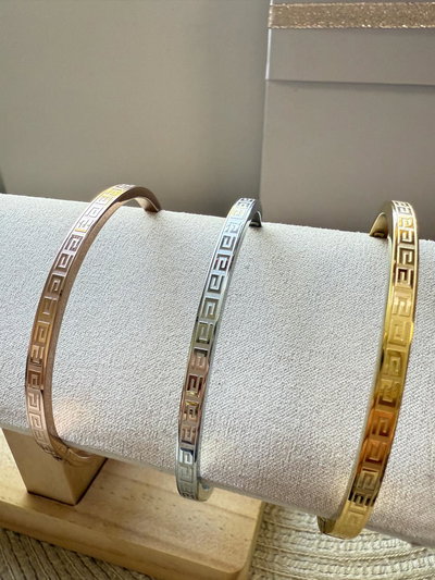 Esclavas Oval Guarda Griega (Set x 3)