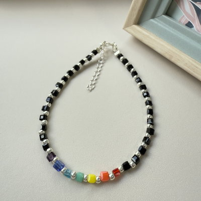 Pulsera Chakras Black