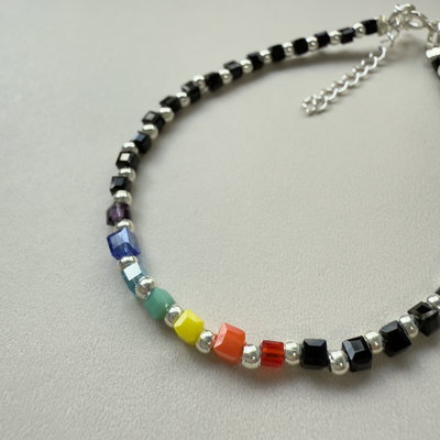 Pulsera Chakras Black