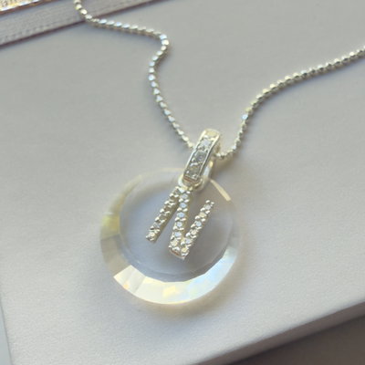 Collar Cristal Name Swa/Plata 925