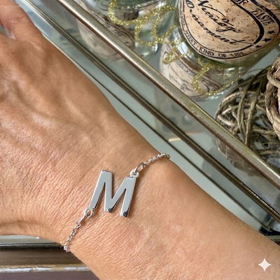 Pulsera Identidad XL/Plata 925