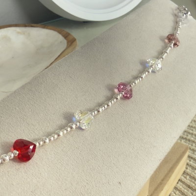 Pulsera San Valentín Swa/Plata 925