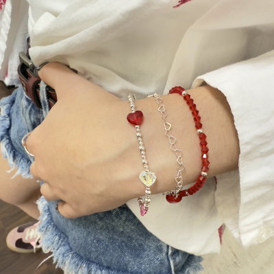 Pulsera San Valentín Swa/Plata 925