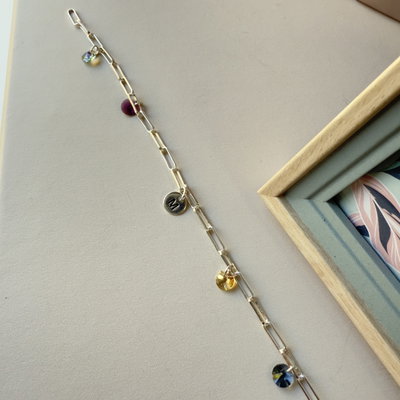 Pulsera Letter Cristal Swa
