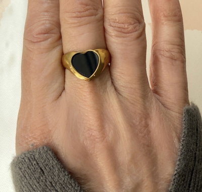 Anillo Cuore Neri