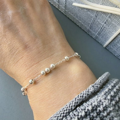 Pulsera Esferas Radiantes