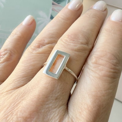 Anillo Rectángulo 