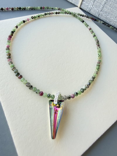 Collar Púa Esmeralda Swa