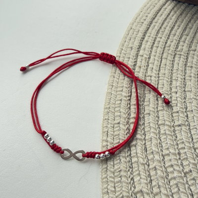 Pulsera Hilo Rojo Mini Infinto