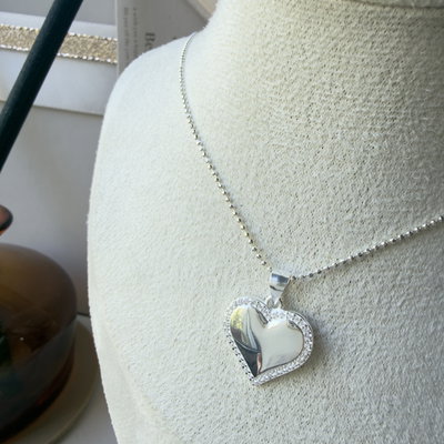 Collar Corazon Radiante