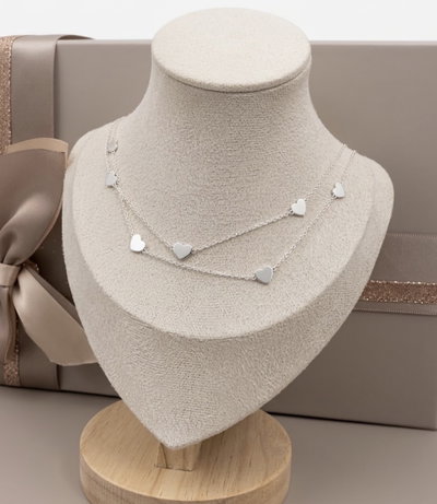 Collar Siete Corazones