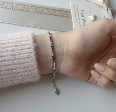 Pulsera Tennis Color