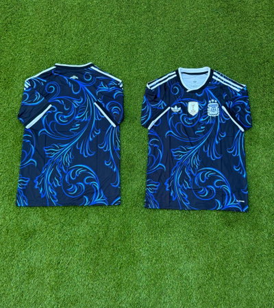 Camiseta suplente argentina V fan