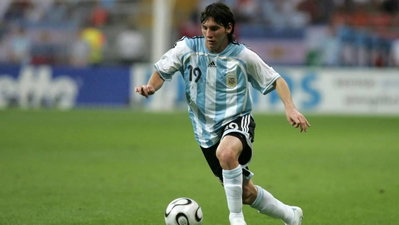 Camiseta retro Argentina Mundial 2006