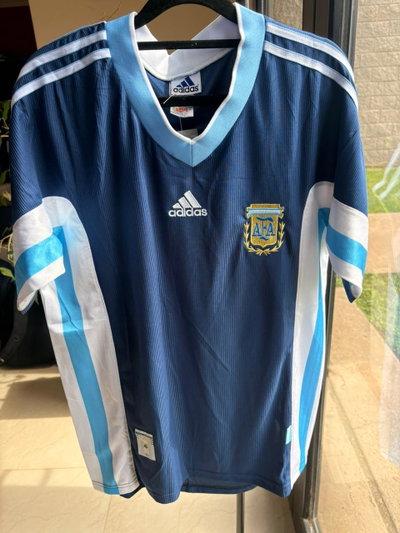 Camiseta suplente Argentina 1998