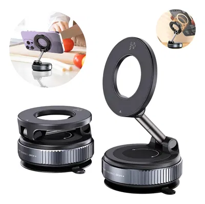 SOPORTE MAGNETICO PLEGABLE 360GRADOS PARA CELULAR CON SOPAPA 