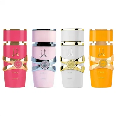  Colección De Perfumes  My Yara Collection Lattafa Pack X4 25 Ml.