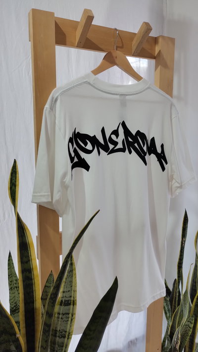 Remera over hombre estampada