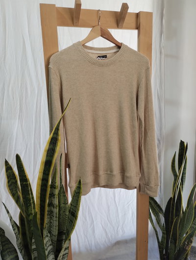 Sweter panal hombre.