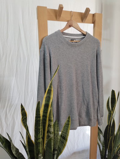 Sweter panal hombre.