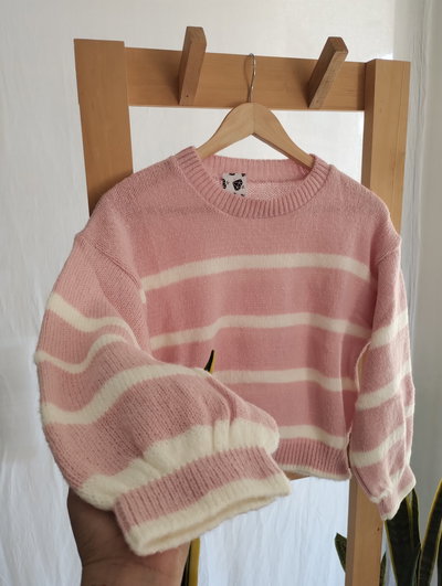 Sweter rayado