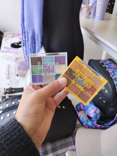 Paleta de sombras x 9 Love crazy