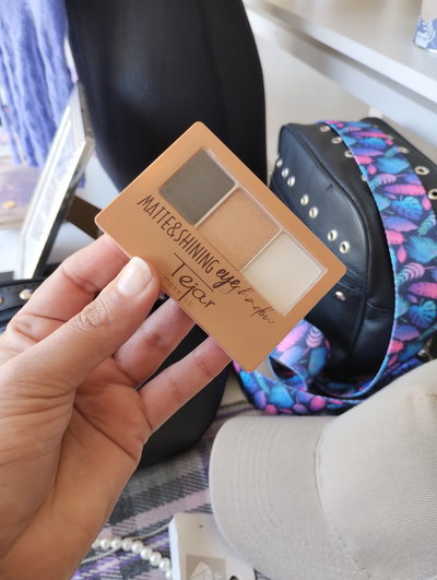 Paleta matte shining tejar