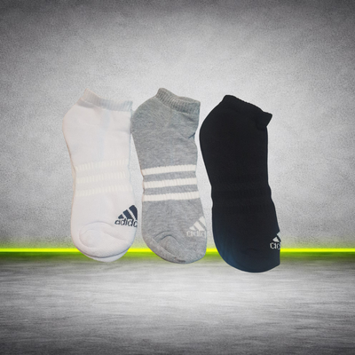 Medias deportivas soquete pack x3