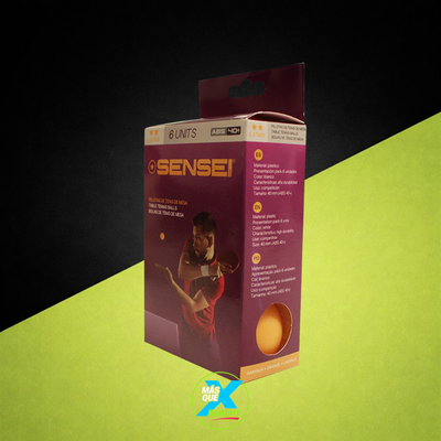Pelota De Ping Pong 2 Star X 6 New | Sensei