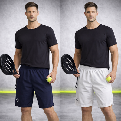 SHORT DE MICROFIBRA HOMBRE  PADEL 