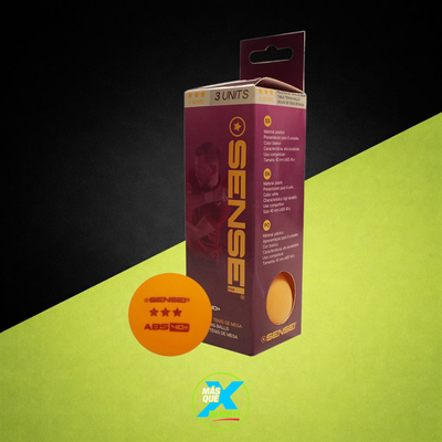 Pelota De Ping Pong 3 Star X 3 New | Sensei