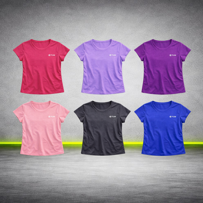 Remera Deportiva Mujer Lycra Calada