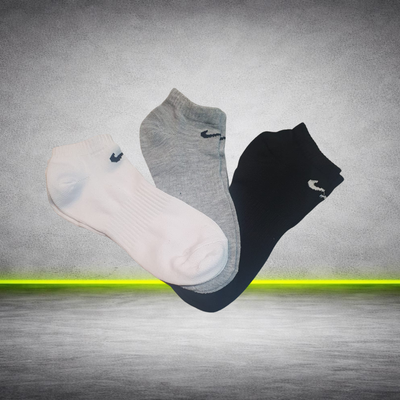 Medias deportivas soquete pack x3